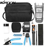 KKmoon FTTH ไฟเบอร์ออปติก Cold Shut ชุดเครื่องมือ Multifunctional Fiber Splicer Optical Power Meter ยาง-ฉนวนลวดคีมไฟเบอร์ Cleaver ชุด