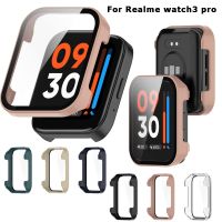 ﹍ For Realme Watch 3 3 pro Protective shell Tempered Glass For Realme Watch 2 2 pro Case Screen Protector Shell Full Protective