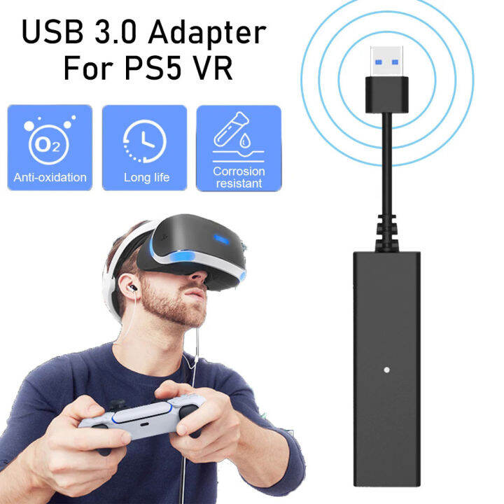 USB3.0 PS VR To PS5 Cable Adapter For PS5 console playstation 5 4 PS4 VR Connector Mini Camera