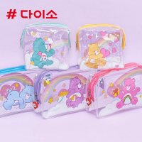 Daiso Korea Care Bears กระเป๋าใส แคร์แบร์ ไดโซะ เกาหลี