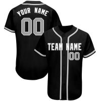 Personalized Custom Baseball Jersey Sports Softball Shirt Print Name Number Logo Men/Women Play Game