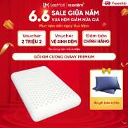 Gối ngủ cao su thiên nhiên Kim Cương Ovany 40x60cm