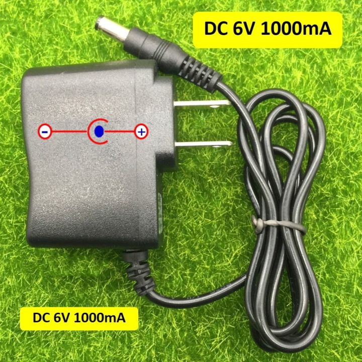 dc-อะแดปเตอร์-adapter-6v-1a-1000maจ่ายไฟสม่ำเสมอไม่ร้อนเร็ว