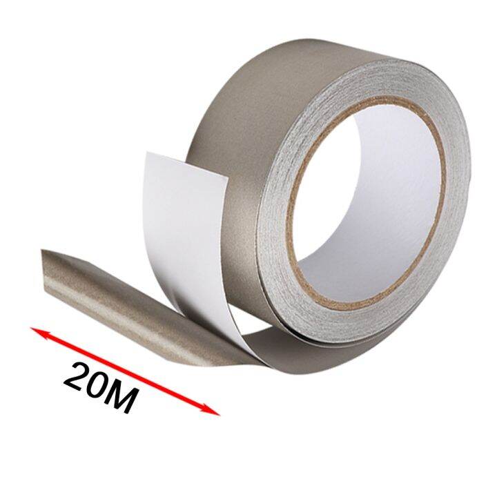 silver-conductive-fabric-cloth-tape-single-sided-laptop-cellphone-lcd-emi-shielding-adhesive-tape-20-meter-1pcs