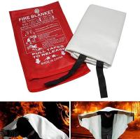 Sealed Fire Blanket Home Safety Fighting Fire Extinguishers Tent Boat Emergency Survival Fire Shelter Safety Cover 1M x 1M