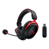 HEADSET (หูฟังไร้สาย) HyperX CLOUD II WIRELESS (RED) เสียงเบสหนัก กระหึ่มได้ใจ