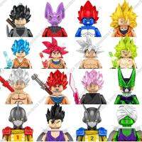 คลาสสิกอะนิเมะ Dragon Ball Z Mini Action Figures Disupo Son Goku Vegeta Zeno Zamasu อาคารบล็อกตุ๊กตาเด็กของเล่นเด็กของขวัญ-Cailine