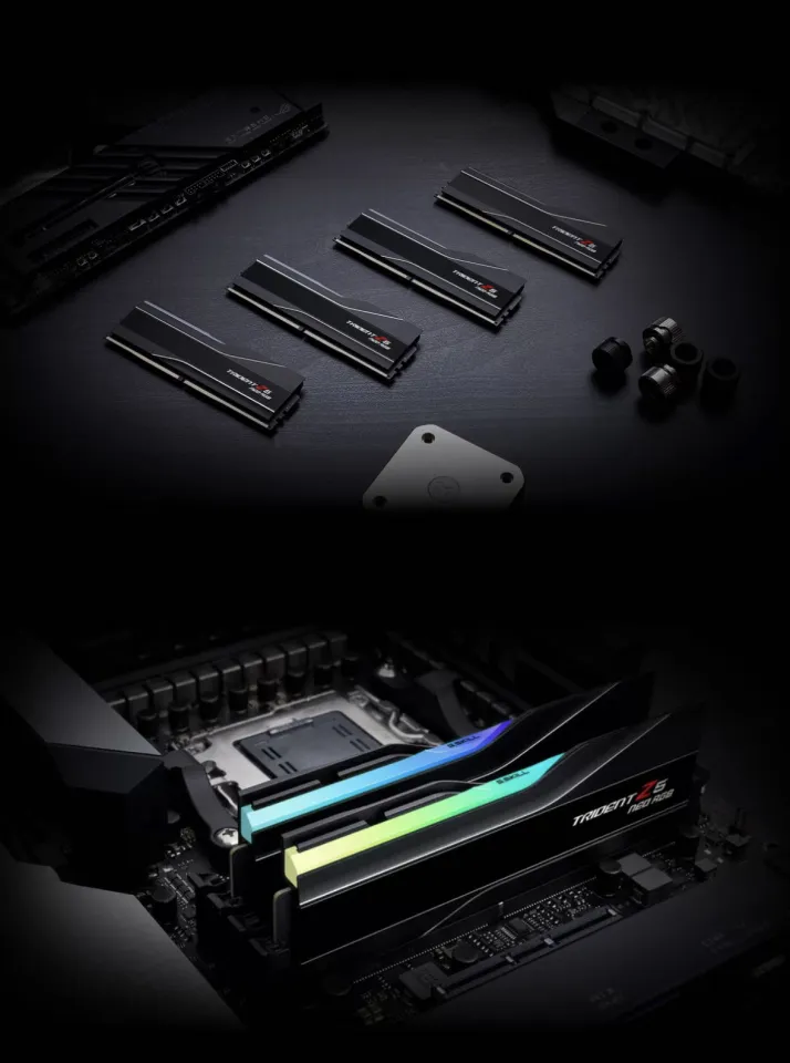 F5-6000J3040G32GX2-TZ5NR Trident Z5 Neo RGB DDR5-6000 CL30-40-40-96  1.40V 64GB (2x32GB) AMD EXPO