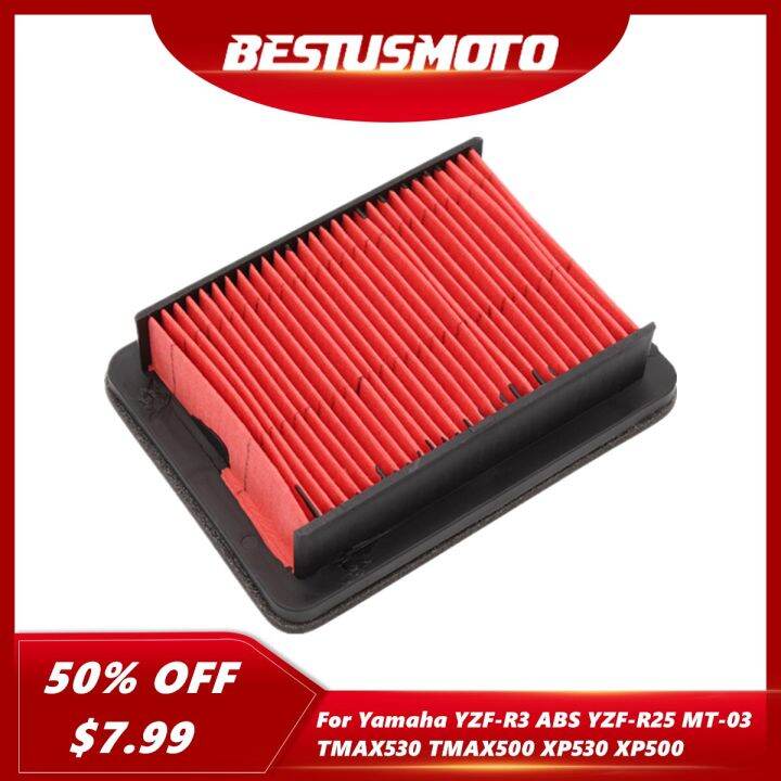 ตัวกรองอากาศมอเตอร์ไซค์-yamaha-yzf-r3-r25-yzf-r3-abs-yzf-r25-mt-03-mt03-mt-03-tmax530-t-max-xp530-xp500