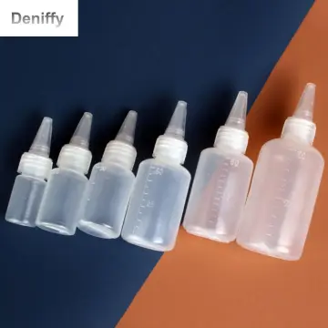 100ml Plastic Clear Tip Applicator Bottle Plastic Squeeze Bottle