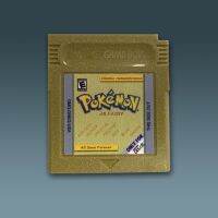 ชุดเกม Pokémon เด็กชาย GBC 7In 1การ์ดความจำสำหรับ GBC เครื่องเล่นวิดีโอเกมเรา Version