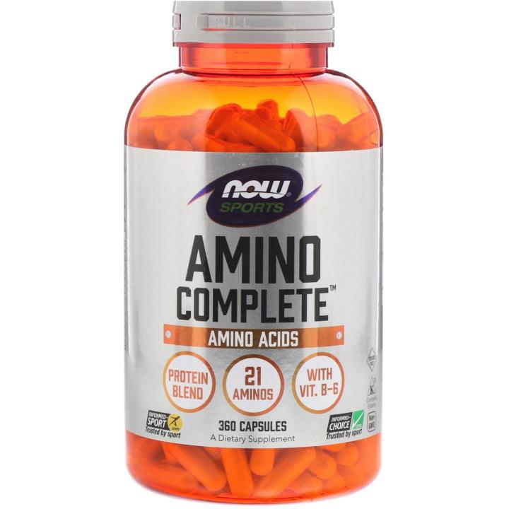 [pre Order] Now Foods Amino Complete 360 Capsules Amino Acid From Usa