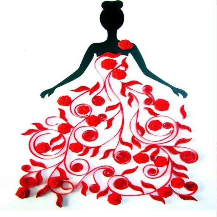 Quilling Kit With Paper Template Tools Strips for Masterpiece DIY Quilling Paper Craft Set Lazada