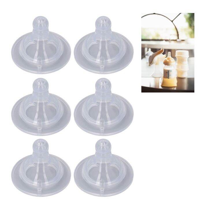 Baby Nipples Feeding Nipples Dishwasher Safe for 0 To 6 Months Old