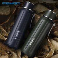 FEIJIAN 600ml Double Wall Insulated Water Bottle Outdoor Travel Sports Bottles Stainless Steel Thermos For Tea Travel Cup