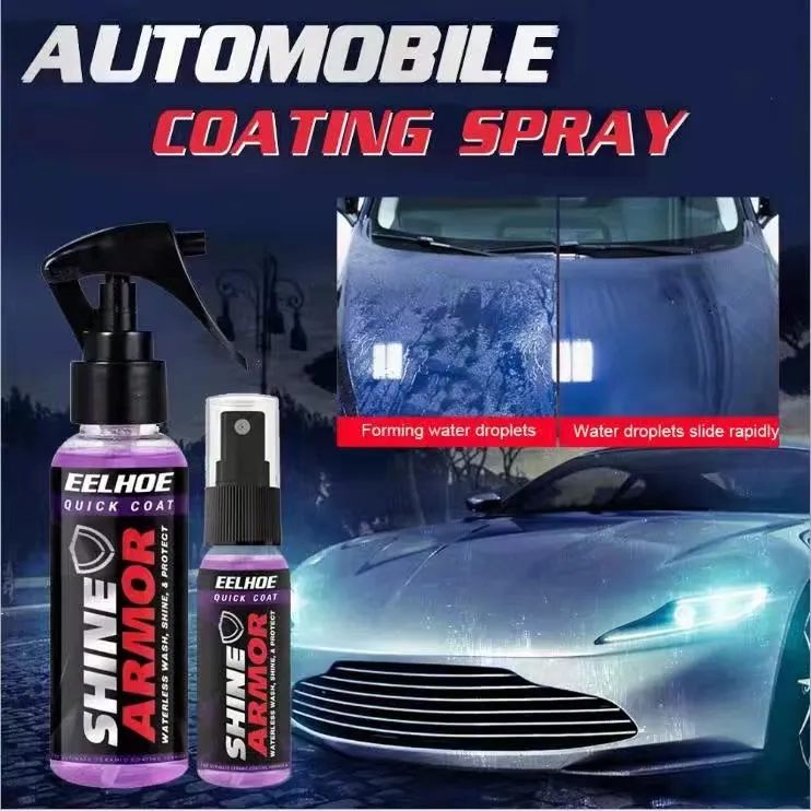 BUY ONE TAKE ONE Original SHINE ARMOR Fortify Quick Coat - Ceramic Coating  - Car Wax Polish Spray - Waterless Car Wash & Wax 100ml
