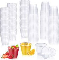 【CW】❃◐✱  20pcs 30ml Plastic Shot Glass Disposable Shooter Cups Parties Weddings  Portion Storage