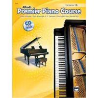 หนังสือเรียนเปียโนAlfred Premier Lesson Book 1B &amp; CD