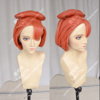 Styled Bungou Stray Dogs Ozaki Akabaci Cosplay Orange Wig Hair Cap Anime