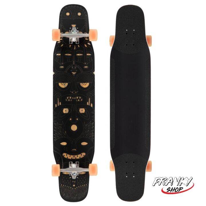 พร้อมส่ง-ลองบอร์ดสำหรับเต้น-longboard-dance-500-totem-mat