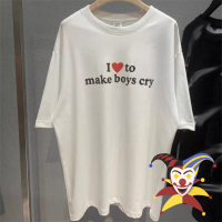 Vetements I Love To Make Boys Cry T Shirt Men Women T-Shirt Tomorrow Streetwear Shirts