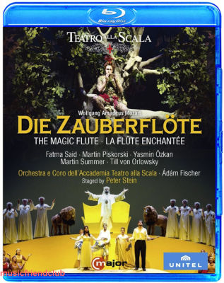 Mozart opera Magic Flute Scala opera house 2016 Chinese characters (Blu ray BD25G)