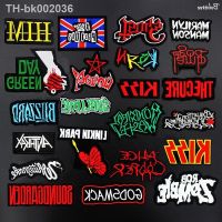 ●✆☈ Super Rock BAND Music Ironing Patch Stickers Motif Badges Letters Embroidered Applique for Clothing Jacket Backpack