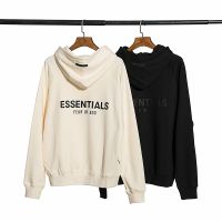 เสื้อกันหนาวมีตัวอักษรลาย FEAR OF GOD สำหรับทั้งหญิงและชายใหม่ลำลองไฮสตรีทแฟชั่นแบบหลวม