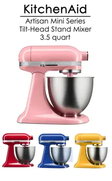 KitchenAid Artisan mini Series Stand Mixer 3.5 qt - Guava Glaze