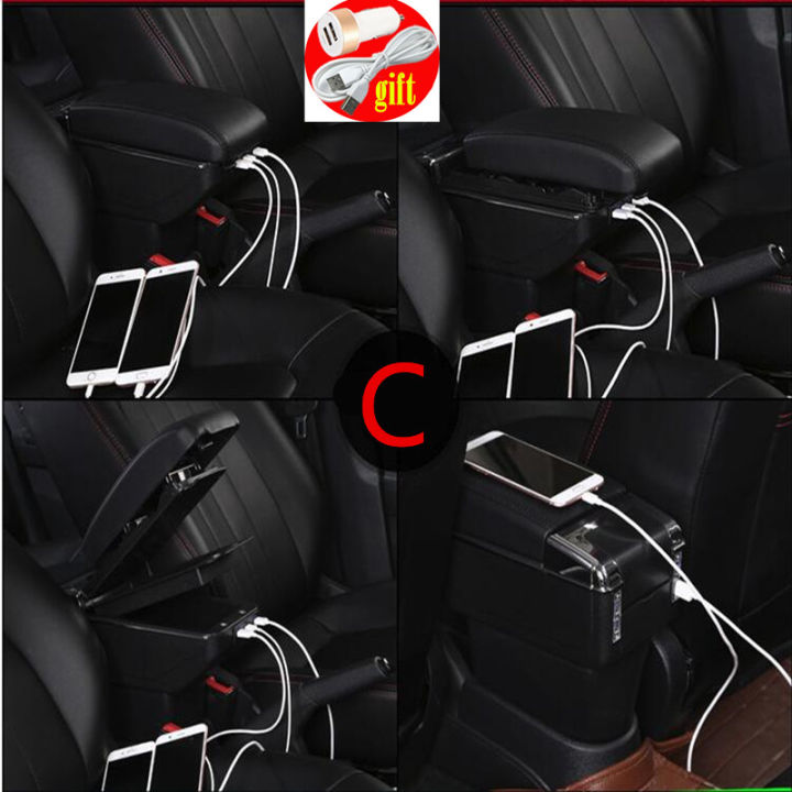 for-daihatsu-terios-armrest-box-central-content-box-interior-armrests-storage-car-styling-accessories-part-with-usb
