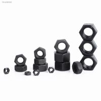 ✶✥ Hexagon Hex Nuts M1.6 M2 M2.5 M3 M4 M5 M6 M8 M10 M12 M14 M16 M18 M20 M22 M24 M27 M30 black oxide carbon steel metric hex nuts