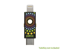 สติ๊กเกอร์ลาย Double Rainbow -YubiStyle รุ่น 5Ci (ไม่รวม YubiKey) สำหรับรุ่น 5Ci เท่านั้น (AnB Smart Tech)