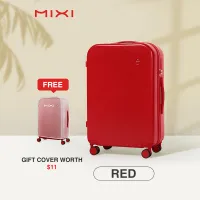 [Mixi 24 Inch Men Women PC Travel Luggage Checked-in Waterproof TSA 360 Universal Spinner Wheel Wearable Trolley Case Suitcase Free Cover M9236,Mixi 24 Inch Men Women PC Travel Luggage Checked-in Waterproof TSA 360 Universal Spinner Wheel Wearable Trolley Case Suitcase Free Cover M9236,]