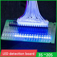 3S ~ 20S LED Detection Board เครื่องทดสอบสายเคเบิลสำหรับ LifePo4 Li-Ion Lithium แบตเตอรี่บอร์ดป้องกัน4S 7S 8S 10S 13S 14S 16S