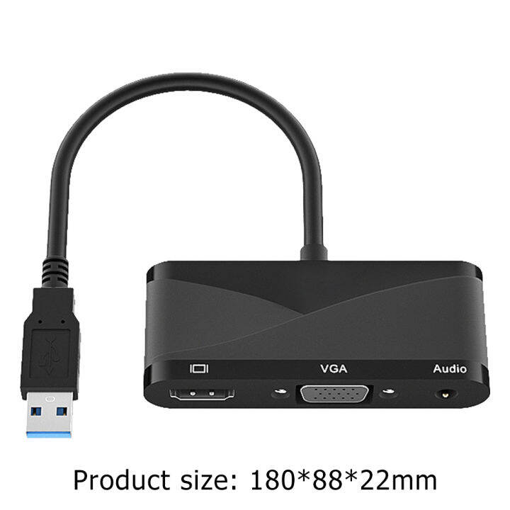 vktech-usb3-0เป็น-vga-hdmi-compatible-audio-adapter-3-in-1-converter-hub-สำหรับ-windows-7-8