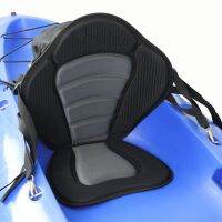 Kayak Boat Fishing Deluxe Padded Boat Seat Soft Antiskid Padded Base High Backrest Adjustable Kayak Cushion Swimming Pool