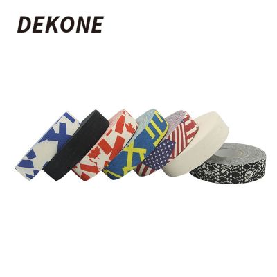 Hockey Stick Tape 1Pc 2.5mm x 25m Multipurpose Colorful Sport Safety Cotton Cloth Enhances Ice field Hockey badminton Golf Tape Towels