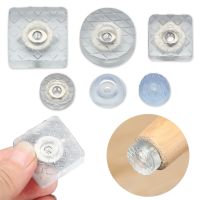 ✢┅✾ 10pcs Rubber Transparent Sofa Foot Covers Floor Furniture Legs Protector Pad with Screws Non-slip Chair Leg Caps Feet Pads