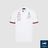 Mercedes-AMG Petronas 2022 Team Polo - White (Official F1 Merch) - Formula Juan Store