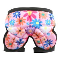 Kids Skiing Hip Guard 3D Thicken Soft Hip Protective Gear Guard Pad Hip Butt Padded Shorts for Skateboarding Skating Snowboard