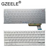 GZEELE ใหม่ RU แป้นพิมพ์แล็ปท็อปสำหรับ Asus R200E R201E R200 F201 F201E F202 F202E รัสเซียเค้าโครงสีดำหรือสีขาว