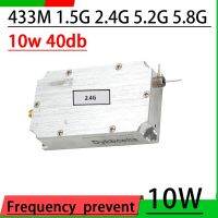 Ygdgs 10W Jammer Blocker โมดูล DC 24V 433Mhz 1.5Ghz 2.4Ghz 5.2Ghz 5.8Ghz สำหรับรีโมทคอนโทรล2.4G WIFI บลูทูธ5.8G Drone UAV