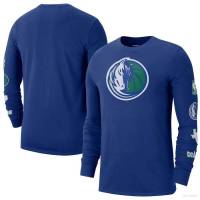 Jay 2023 NBA Dallas Mavericks เสื้อกีฬาบาสเก็ตบอล แขนยาว พลัสไซซ์