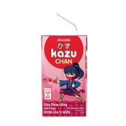 Aiwado Kazu Chan - Sữa chua uống hương Dâu tự nhiên Thùng 48 hộp 110ml