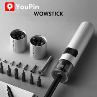 Wowstick 12 in 1 Dual Power Lithium Electric Screwdriver 3LED Lights Rechargeable Screw Driver Kit Magnetic Suction One Button