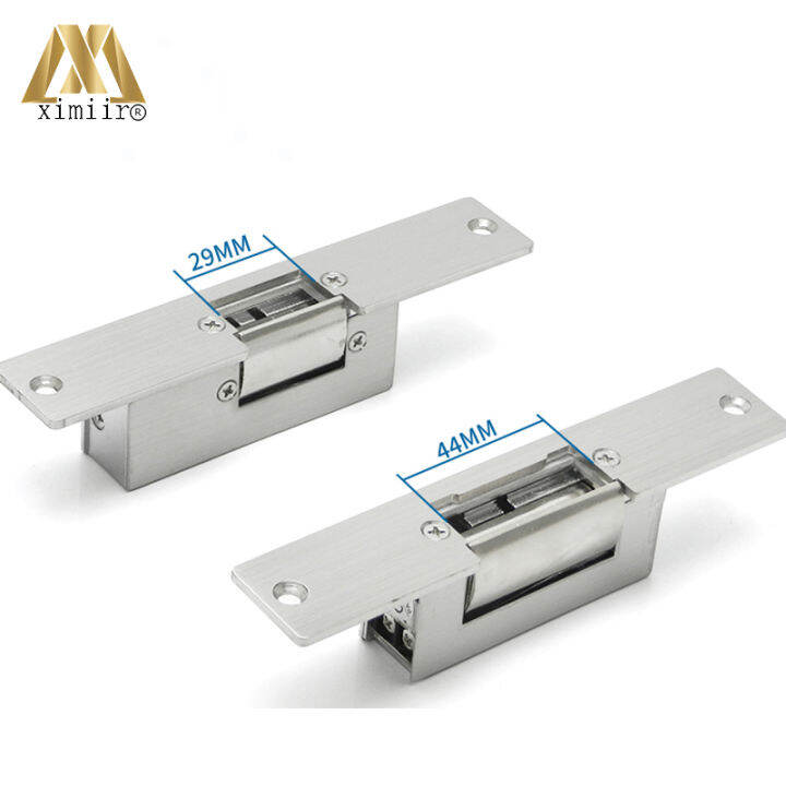 12V 300kg Electric Door Locks, Electric Strike Door Double UnlockThick Stainless Steel Magnetic Door Lock, Waterproof Magnetic For Office Building
