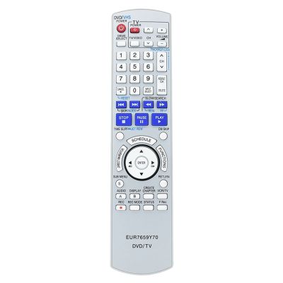 EUR7659Y70 Remote Control for Panasonic TV/DVD Combo DMR-ES35V DMR-ES35VP DMR-ES35VPC Spare Part
