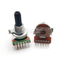 3PCS 161 Type Duplex B50K B503 Shaft Length 20mm 6 Pin Fever Volume Power Amplifier Sound Box Potentiometer