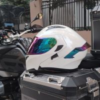 หมวกกันน็อคแบบฝาพับจุดคุณภาพสูงหมวกคลุมเต็มหน้าคู่ S01 Moto Cascos Motociclistas Capacete