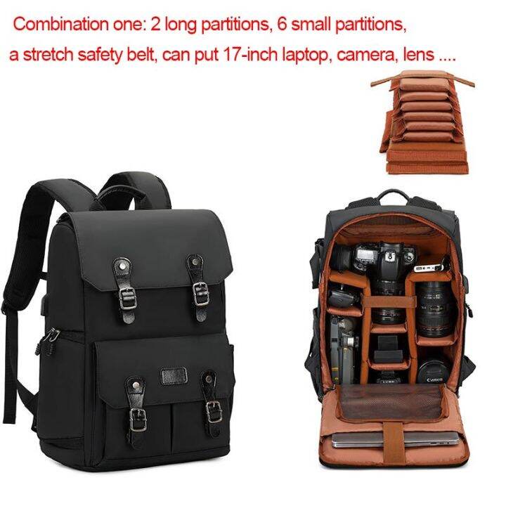 nylon-waterproof-photography-camera-backpack-tripod-bag-lens-bag-for-nikon-canon-sony-slr-camera-accessories-fit-15-6-inch-lapto